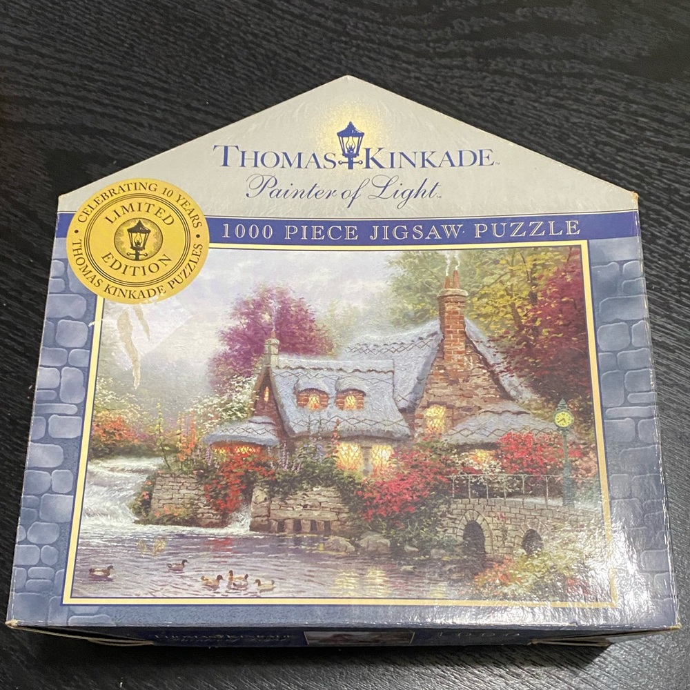 🛍️Thomas Kinkade puzzle